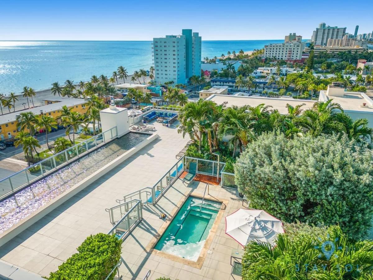 Near Beach - Rooftop Pool - Hot Tub - Broad-Walk Hollywood Exterior photo