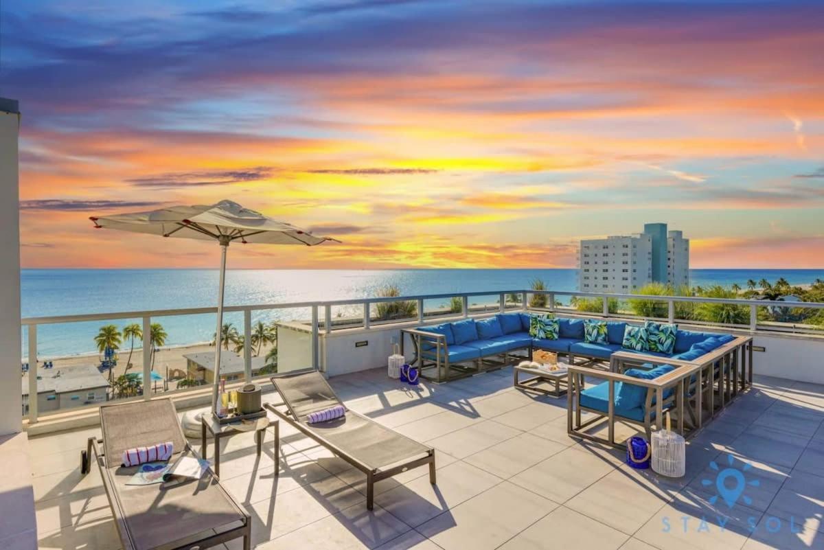 Near Beach - Rooftop Pool - Hot Tub - Broad-Walk Hollywood Exterior photo